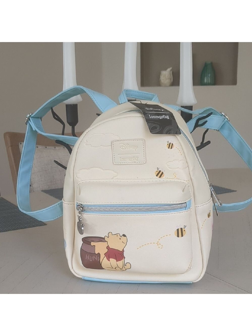Loungefly Disney Winnie The Pooh Character Clouds Mini Backpack New ❤️
